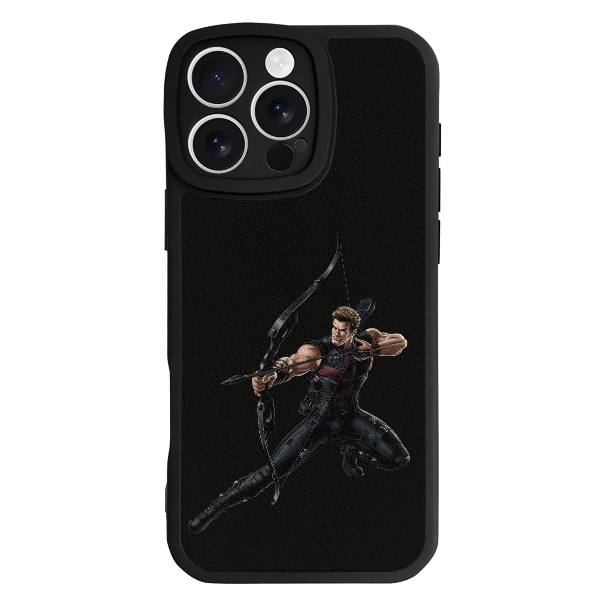 （画像用） アベンジャーズ The Avengers 【iPhone 16シリーズ対応】シリコンスマホケース（レザー調） 材質：シリコン